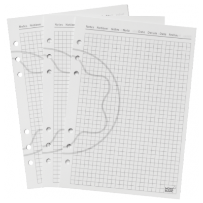 Montblanc 3031 Square Sheets, Large,14.8 x 21.0 cm (A5), 50 ks