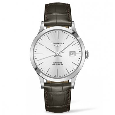 Longines Record L2.821.4.72.2 Chronometer, Automatik, 40 mm