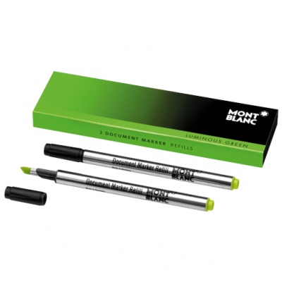 Montblanc 105169 Refills, Document Marker, Luminous Green