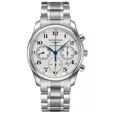 Longines Master Collection L2.759.4.78.6 Column-Wheel, Automatik Chronograph, 42 mm