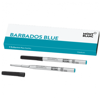 Montblanc 116219 Fillers, Ballpoint, Barbados Blue, (M)