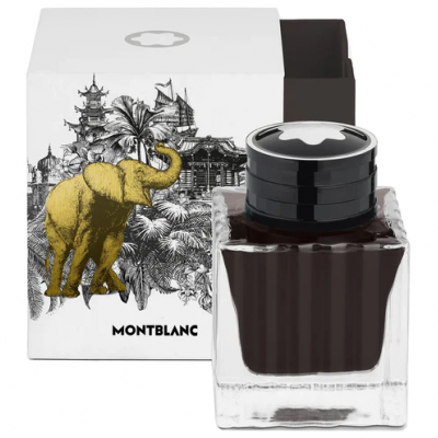 Montblanc AROUND THE WORLD IN 80 DAYS 130290 Inkoust, hnedá, 50 ml