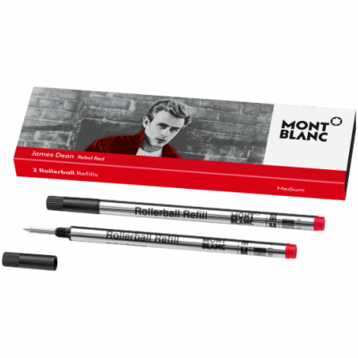 Montblanc 118131 Fillers, Rollerball, James Dean, Red, (M)