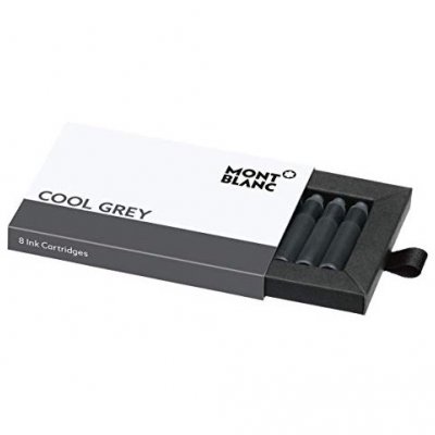 Montblanc 128202 Ink Cartridges, Cool Grey