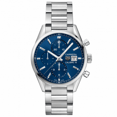 TAG Heuer Carrera CBK2112.BA0715 Automatik Chronograph, Wasserdicht 100M, 41 mm