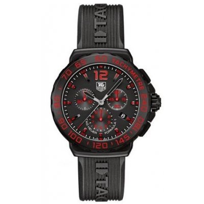 TAG Heuer Formula 1 CAU111D.FT6024 Rubber Strap, Quarz-Chronograph, 42 mm