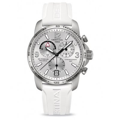 Certina DS Podium C001.639.97.037.00 GMT Aluminium, Quarz-Chronograph, 42 mm