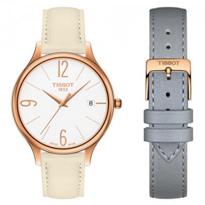 Tissot T-Lady Bella Ora T103.210.36.017.00 Druhý remienok v balení, Quartz, 37.20 mm