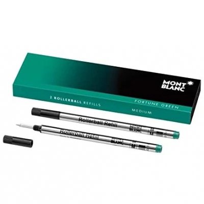 Montblanc 128235 Refills, Rollerball, Irish Green, (M)