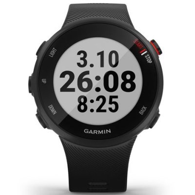 Garmin Forerunner 45S, Black 010-02156-12 39.5 mm, Power Glass, Wasserdicht  50M