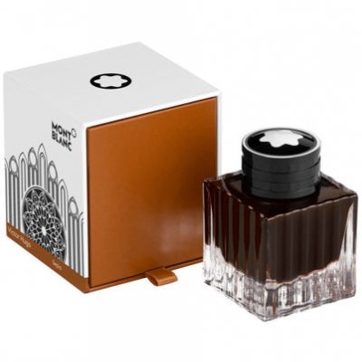 Montblanc 125932 Ink bottle, Victor Hugo, Sepia Brown, 50 ml