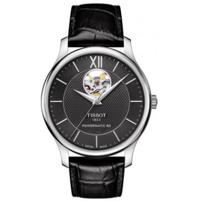 Tissot T-Classic T063.907.16.058.00 Powermatic 80, Open Heart, 40 mm