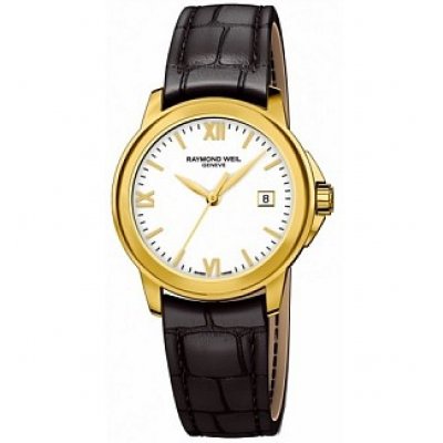 Raymond Weil Tradition 5376-P-00307 Quartz, 27 mm, pozlátené púzdro