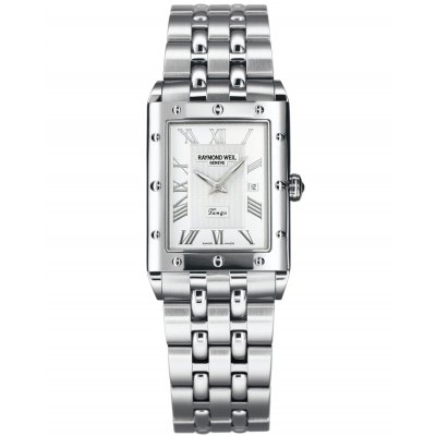 Raymond Weil Tango 5381-ST-00658 Quartz, 43 mm, Steel Bracelet