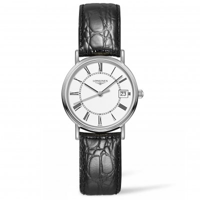 Longines Les Grandes Classiques de Longines L4.320.4.11.2 Presence, Quartz, 30 mm