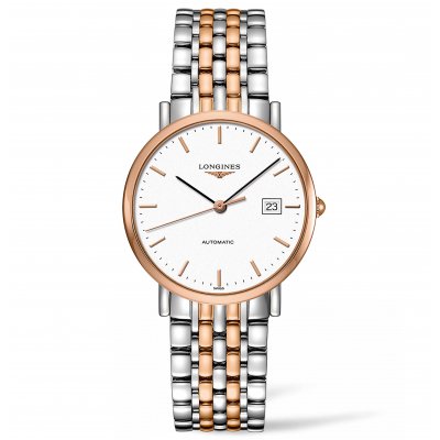 Longines Elegance L4.810.5.12.7 Indexen, Automatik, 37 mm