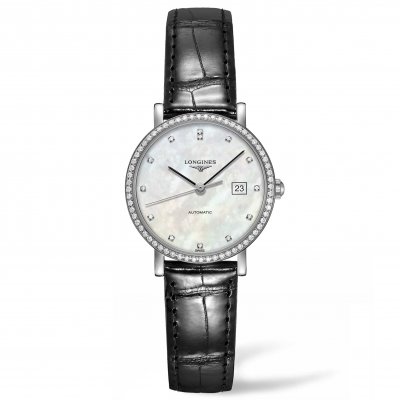 Longines Elegance L4.310.4.87.2 Diamante, Automatik, 29 mm