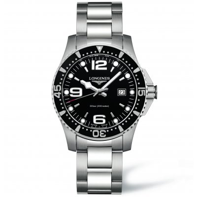 Longines HydroConquest L3.740.4.56.6 Water resistance 300M, Quartz, 41 mm