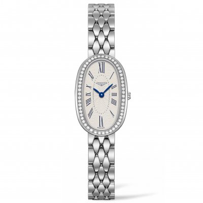 Longines Symphonette L2.305.0.71.6 Diamanty, Quartz, 18.90 x 29.40