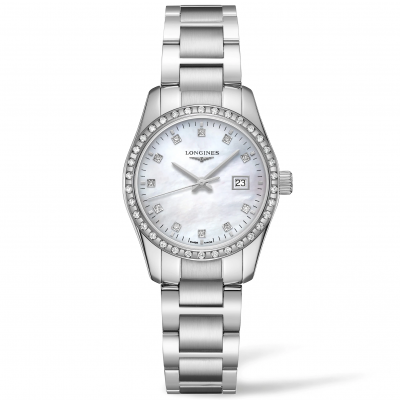 Longines Conquest Classic L2.286.0.87.6 Diamante, Quartz, 29.50 mm