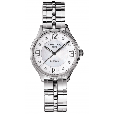 Certina DS Dream C021.210.11.116.00 Diamonds, Quartz, 30.5 mm