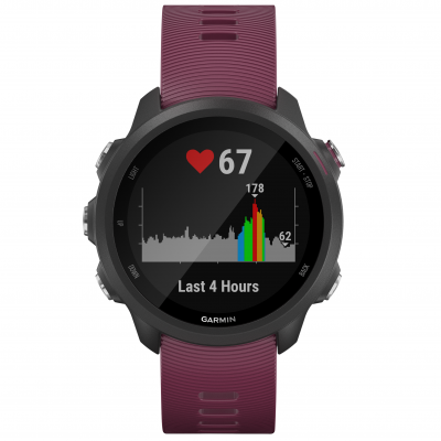 Garmin Forerunner 245 Berry 010-02120-11 42.3 mm, Corning Gorilla® Glass, Wasserdicht  50M