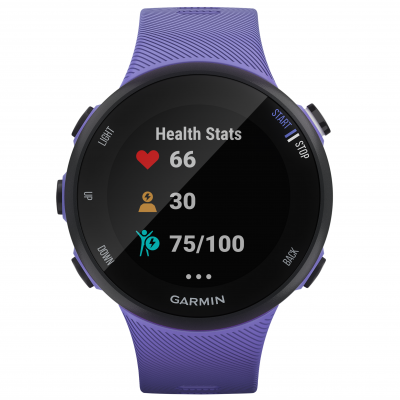 Garmin Forerunner 45S, Iris 010-02156-11 39.5 mm, Power Glass, Vode odolnosť 50M