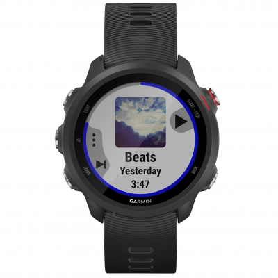 Garmin Forerunner 245 Music Black 010-02120-30 42.3 mm, Corning Gorilla® Glass, Vode odolnosť 50M