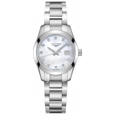 Longines Conquest Classic L2.286.4.87.6 Diamanty, Quartz, 29.50 mm