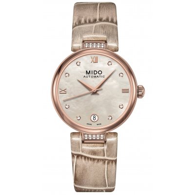 Mido Baroncelli Donna M022.207.66.116.12 Diamanty, Automat, 33 mm