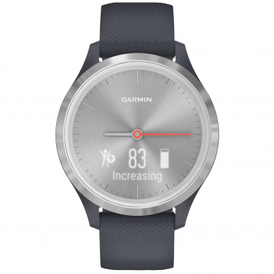 Garmin Vivomove 3S Blue/Silver 010-02238-20 39 mm, Dotykový displej, Vode odolnosť 50M