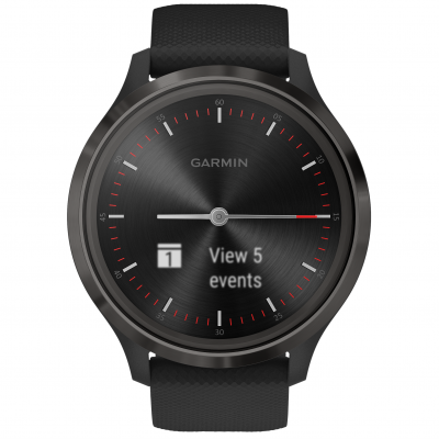 Garmin Vivomove 3 Black/Slate 010-02239-21 44 mm, Power Glass, Vode odolnosť 50M