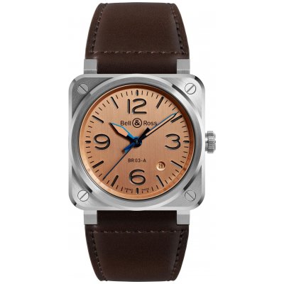 Bell & Ross BR 03 AUTO BR03A-GB-ST/SCA Automat, Vode odolnosť 100M, 41 mm