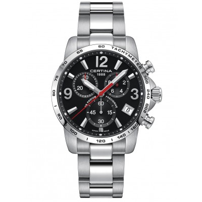 Certina DS Podium C034.417.11.057.00 Precidrive 1/10, Quartz Chronograf, 41 mm