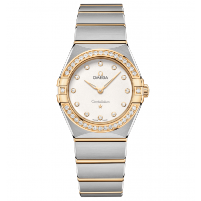 Omega Constellation 131.25.28.60.52.002 Zlato & Diamanty, Quartz, 28 mm