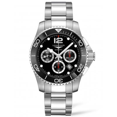 Longines HydroConquest L3.883.4.56.6 Automat Chronograf, Vode odolnosť 300M, 43 mm