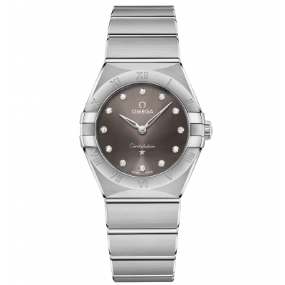 Omega Constellation 131.10.28.60.56.001 Diamante, Quartz, 28mm