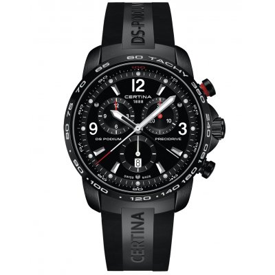 Certina DS Podium C001.647.17.057.00 1/100 sec, Quarz-Chronograph, 43.5 mm