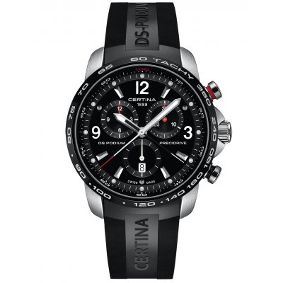 Certina DS Podium C001.647.27.057.00 Quarz-Chronograph, Wasserdicht  100M, 43.5 mm