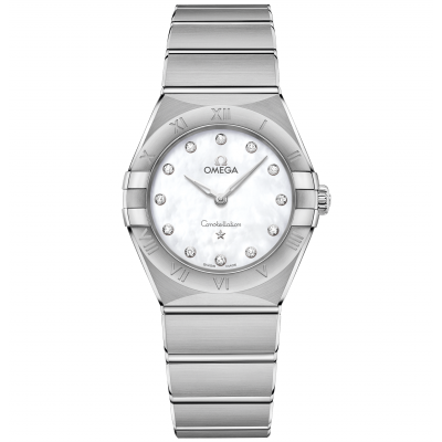 Omega Constellation 131.10.28.60.55.001 Diamante, Quartz, 28 mm