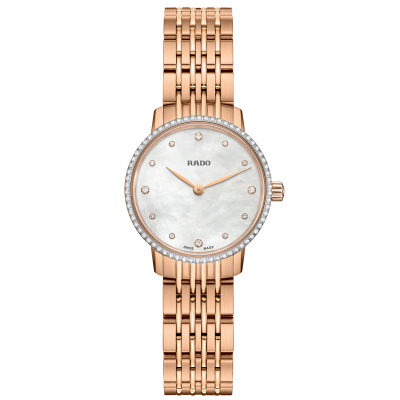 Rado Coupole Classic Diamonds R22 896 92 4 Diamonds, Quartz, 27 mm