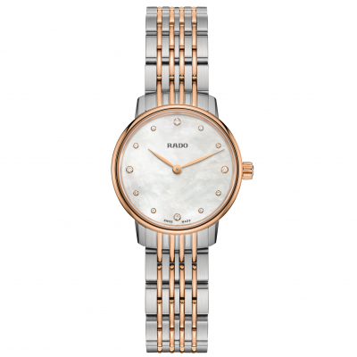 Rado Coupole Classic R22 897 92 3 Diamante, Quartz, 27 mm