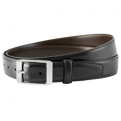 Montblanc 11711005 Reversible Belt, 3 x 85 cm