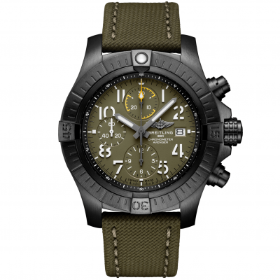 Breitling Avenger Chronograf 45 Night Mision V13317101L1X2 Automat Chronograph, Water resistance 300M, 45 mm