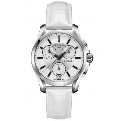 Certina DS Prime C004.217.16.036.00 Diamante, Quarz-Chronograph, 41.5 mm