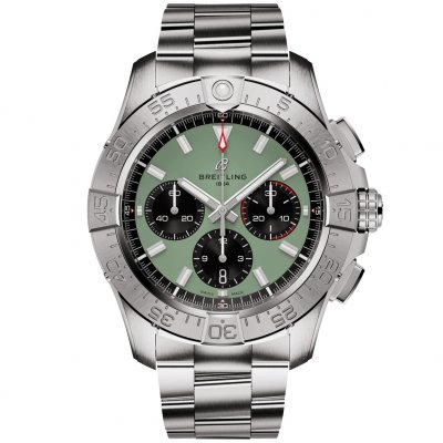 Breitling Avenger B01 Chronograph 44 AB0147101L1A1 In-house movement, Vater resist 300M, 44 mm