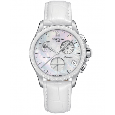 Certina DS First Lady C030.250.16.106.00 Moonphase, Quartz Chronograph, 38 mm