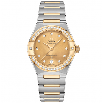 Omega Constellation 131.25.29.20.58.001 Gold & Diamonds, Automatic, 29 mm