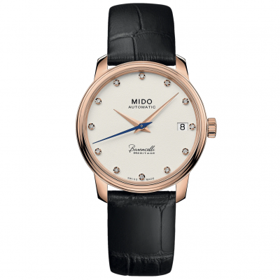 Mido Baroncelli Heritage Lady M027.207.36.266.00 Diamonds, Automatic, 33 mm