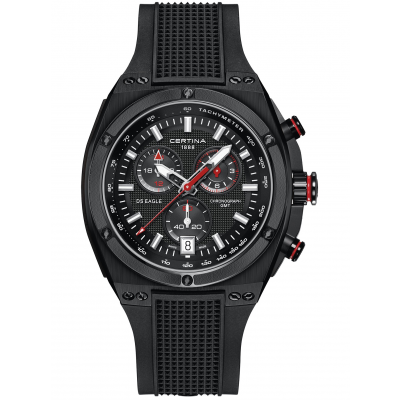 Certina DS Eagle C023.739.17.051.00 Dual time, Quartz Chronograph, 46 mm